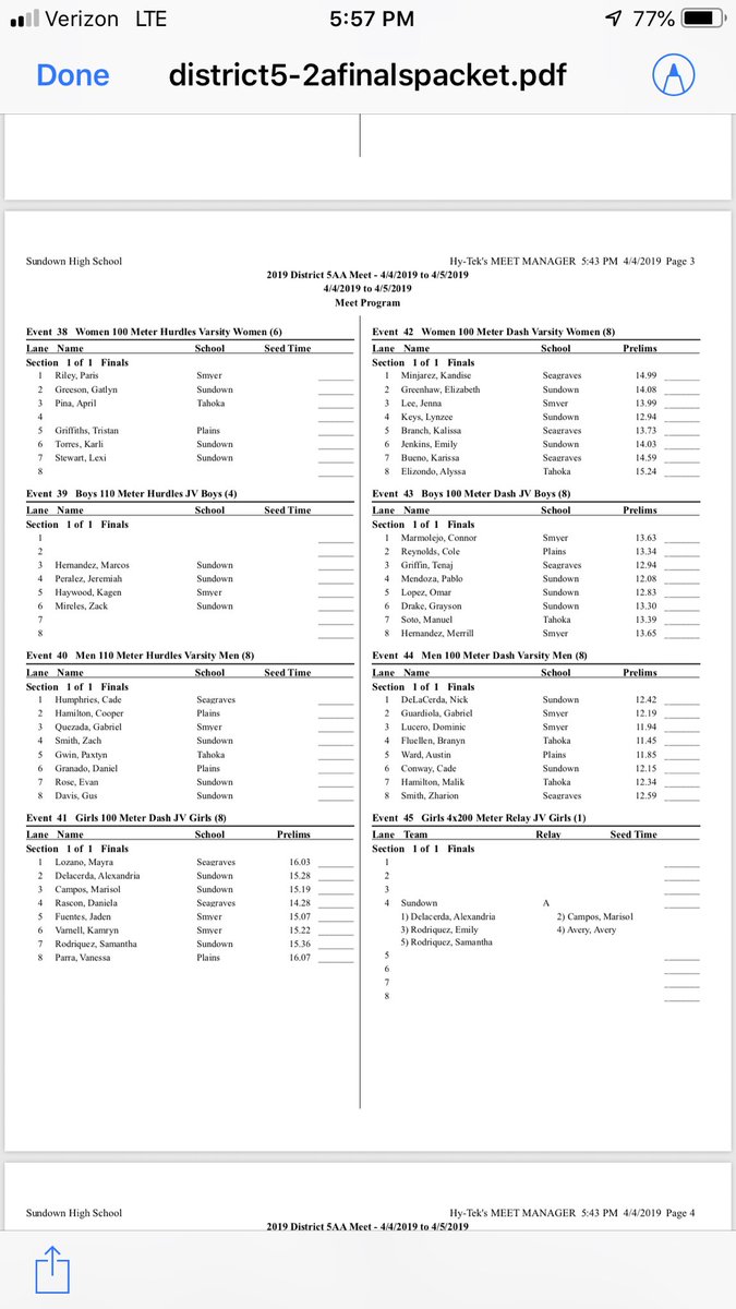 and_sundown's tweet photo. Finals in the 100m https://t.co/tCGlwot7o7