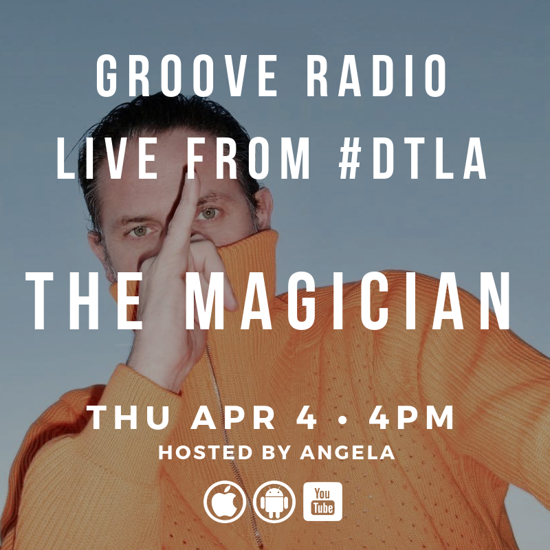 SwedishEgil's tweet photo. #ComingUp on #GrooveLIVE:: @themagician https://t.co/WDXDhZzDaF