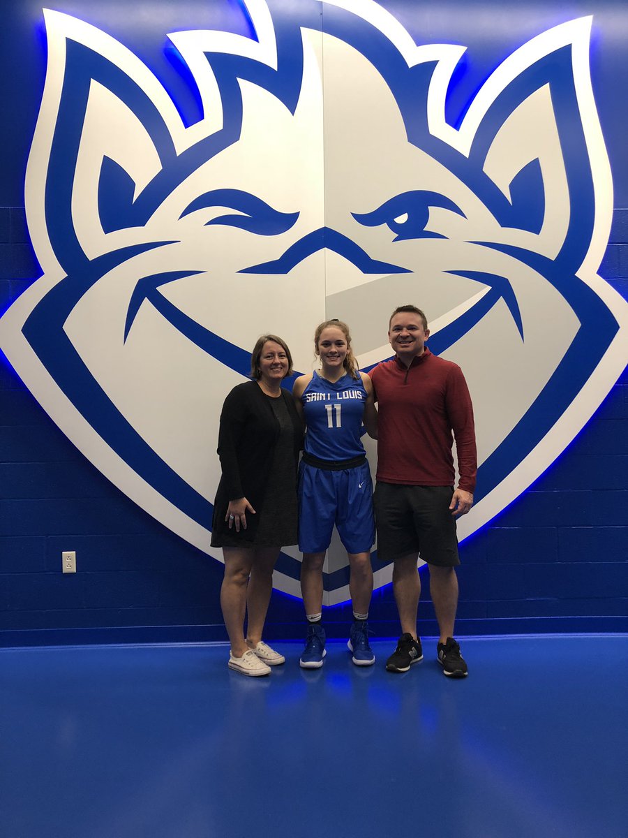 Beyond excited to announce that I have committed to continue my academic and athletic career at Saint Louis University. Forever thankful for my family, coaches and teammates who have supported me throughout the process. Go Billikens!!💙