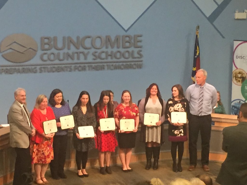 Our Awesome Erwin District Teachers of the Year!  #BCS