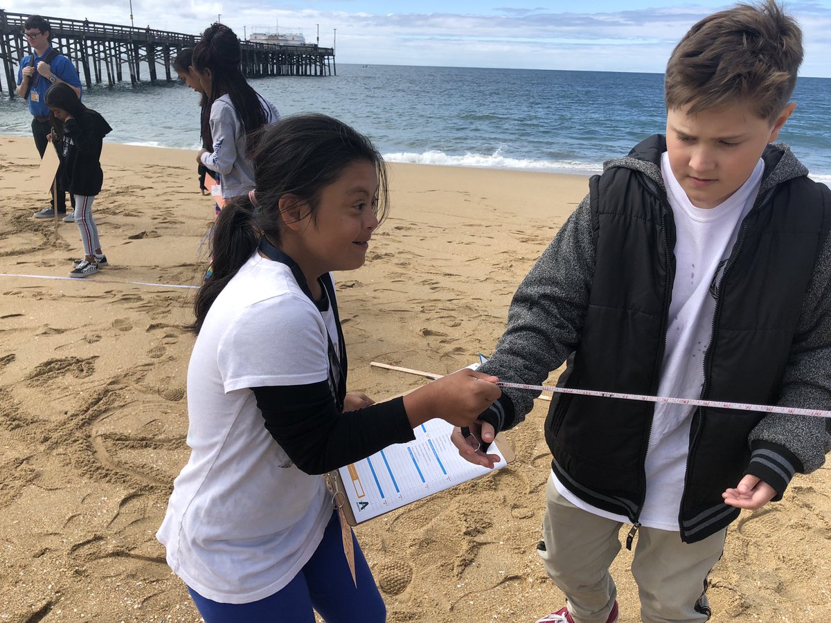 SpedMsSomoza's tweet photo. Learned how to become citizen scientist. Thank you @OceanQuestOC and 6th grade buddies @kimberly_bergen https://t.co/6rNWLGIaFk