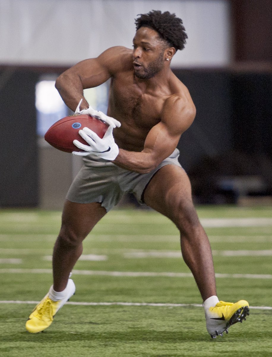 WUnksWSJ's tweet photo. Photo Gallery: Appalachian State seniors work out for NFL scouts at Pro Day. https://t.co/RREOj0NWY0 via @JournalNow https://t.co/0gi8MtCw61