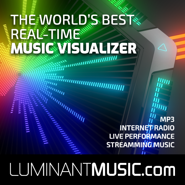 LuminantMusic's tweet image. The World&apos;s Best #MusicVisualizer! Luminant Music reacts to your music in real-time, adding amazing graphics. #musicplayer #musicvideo