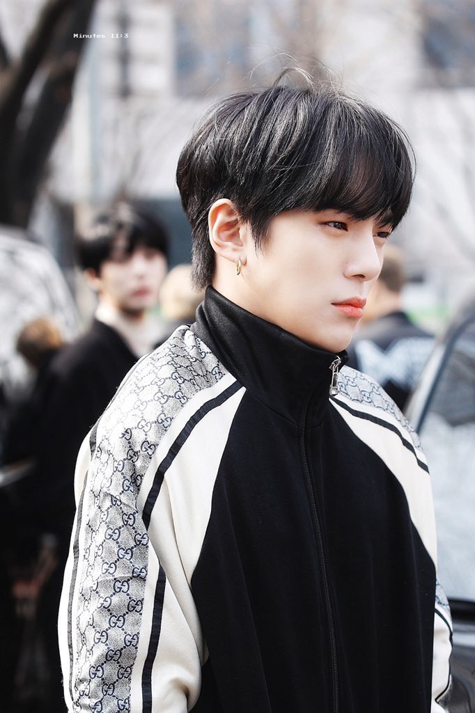 monstyling's tweet image. — b&amp;amp;w ♡︎ #민혁
 → 190228 © minutes113