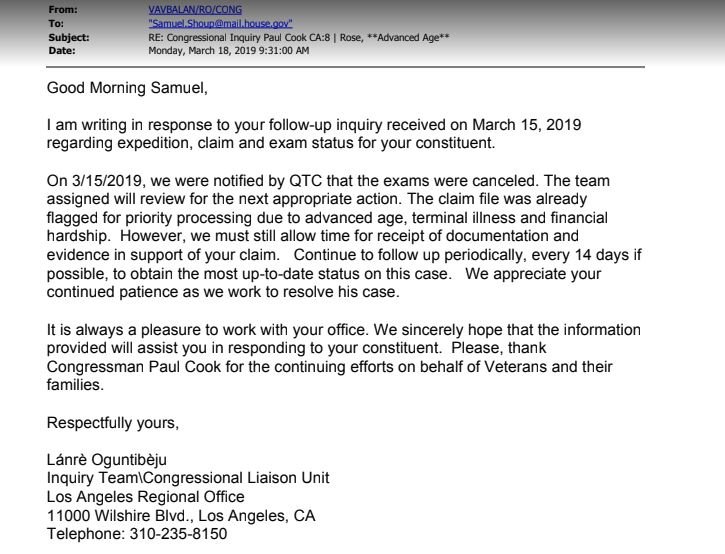 CLWAL02's tweet photo. VETS URGENT CALL: LOS ANGELES Regional Office VA Ph# 310-235-8150 Mr Lanre O. AsK him why a 93 yr old World War 11 Veteran is still waiting for his claim to be approved. @RepPaulCook @codeofvets GAP FUNDING $1350 NEEDED https://t.co/3DhxtpBvOs FRANK E ROSE HELP https://t.co/1B6PjLjdy4