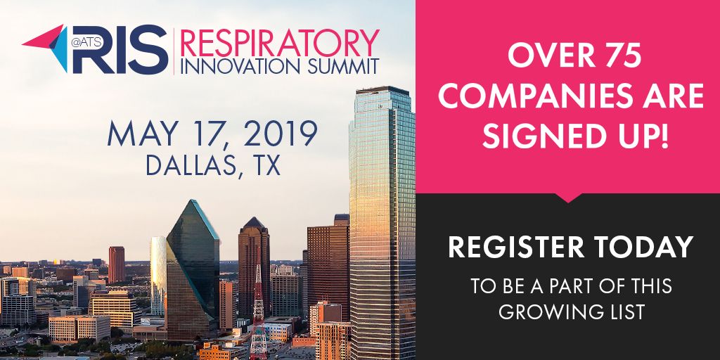Don't  miss this #respiratory #innovation #opportunity. Register at AttendRIS.com
