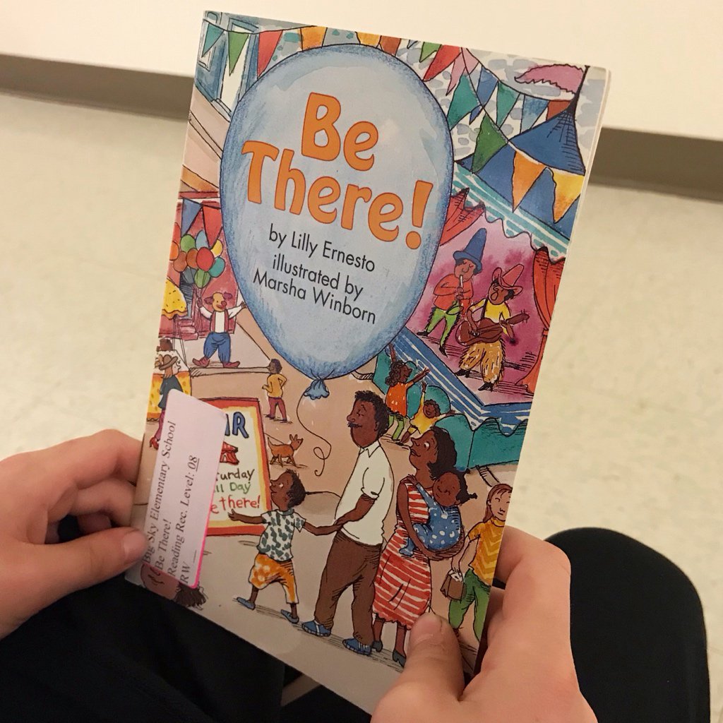 TrooperCalvin's tweet photo. Big Sky Elementary is becoming a special place for me. If my schedule allows, I stop in every week to read with 2nd graders. I was in 2nd grade when my love of reading took off. I’m hoping these kids enjoy it as much as I do. 
#TheNeedToRead 
#BigSkyElementary https://t.co/JPHkuJ5f81