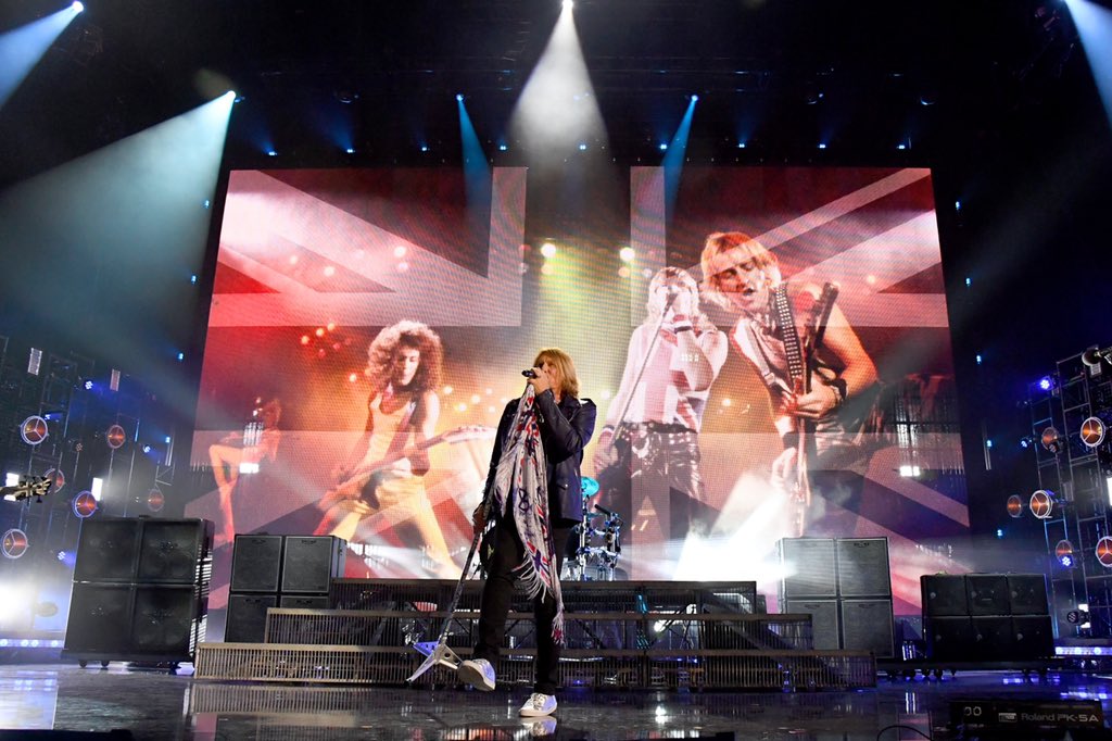 DefLeppard's tweet photo. Just a few lads from Sheffield with big dreams 🇬🇧 photo Getty Images https://t.co/p4rQnLk3Xw