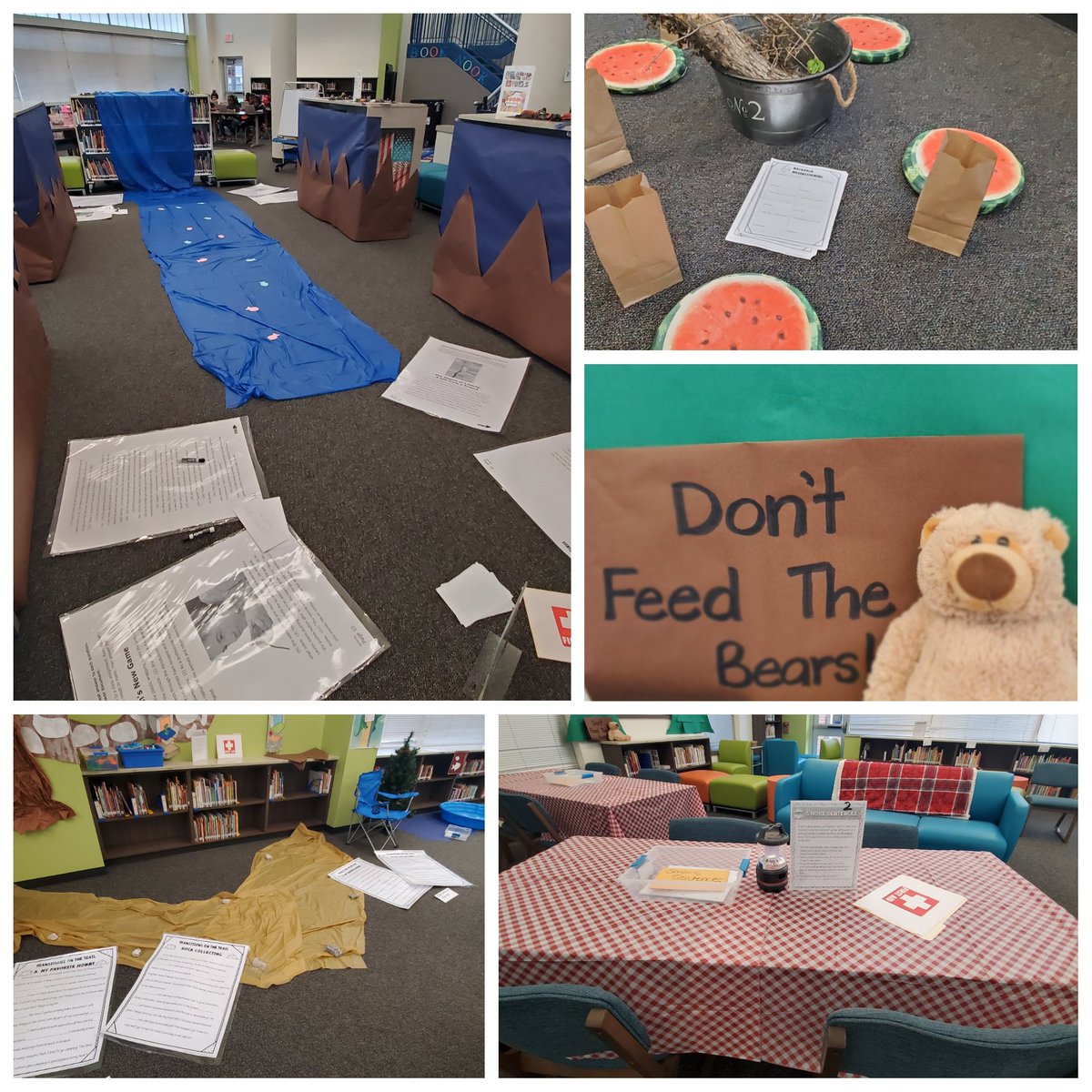 IheartMathk_5's tweet photo. How do you get 100% engagement from scholars during review? You take them to the Writing Woods! Camp Write Along was a major success! Great job @LucresyG for coordinating such an engaging review experience! 
#CubCommUNITY 
@HumbleISD_RCE https://t.co/qdjJL7UW1O