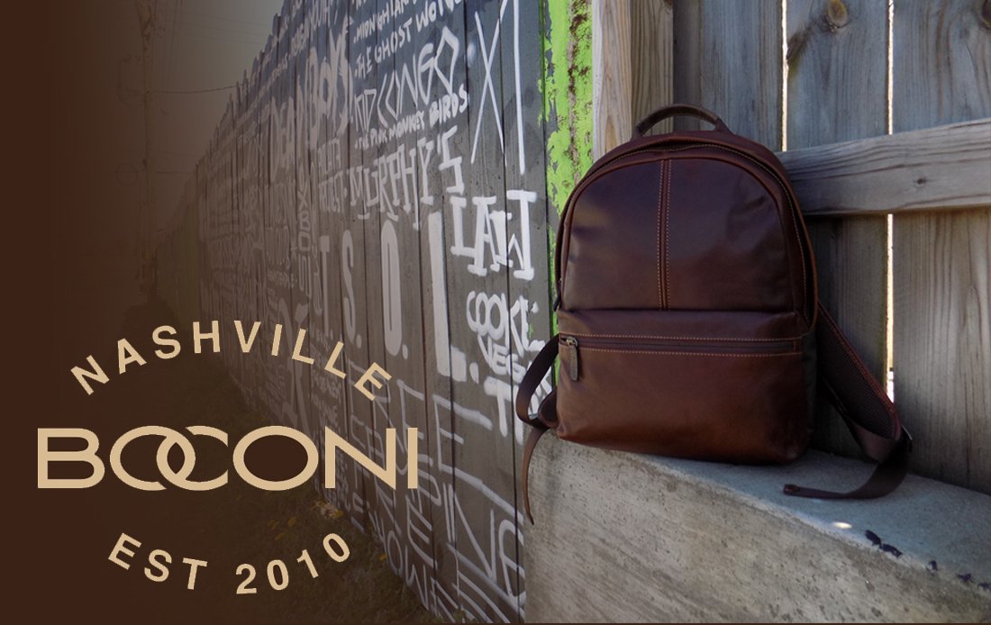 We've just launched our "Nashville by BOCONI" collection! Plus, this backpack is 40% off! Hurry though, it's only on sale for one week.