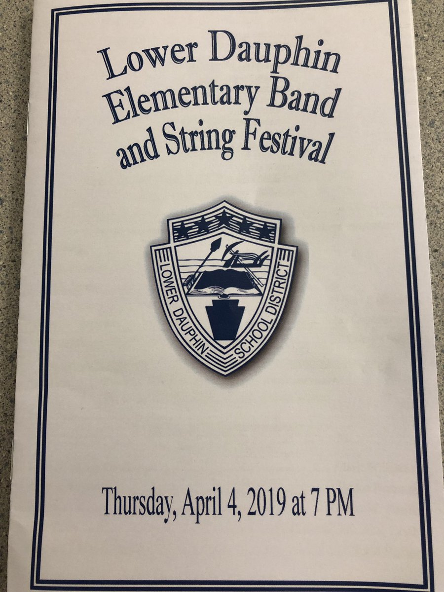 SteveSchoessler's tweet photo. The Lower Dauphin Elementary Band and String Festival brings together 5th grade students from all five elementary schools for a combined concert. Great job to all of the students! @LowerDauphin https://t.co/RkmdcygB7S