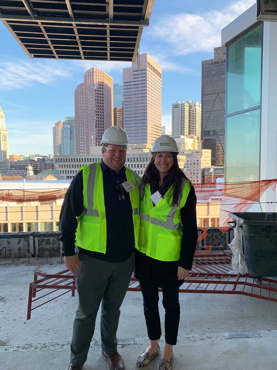 MaddieCRE's tweet photo. Toured a very exciting mixed-use development project happening in Downtown #Boston this evening- One Congress @BulfinchXing #CRE https://t.co/g2weDTS2UX