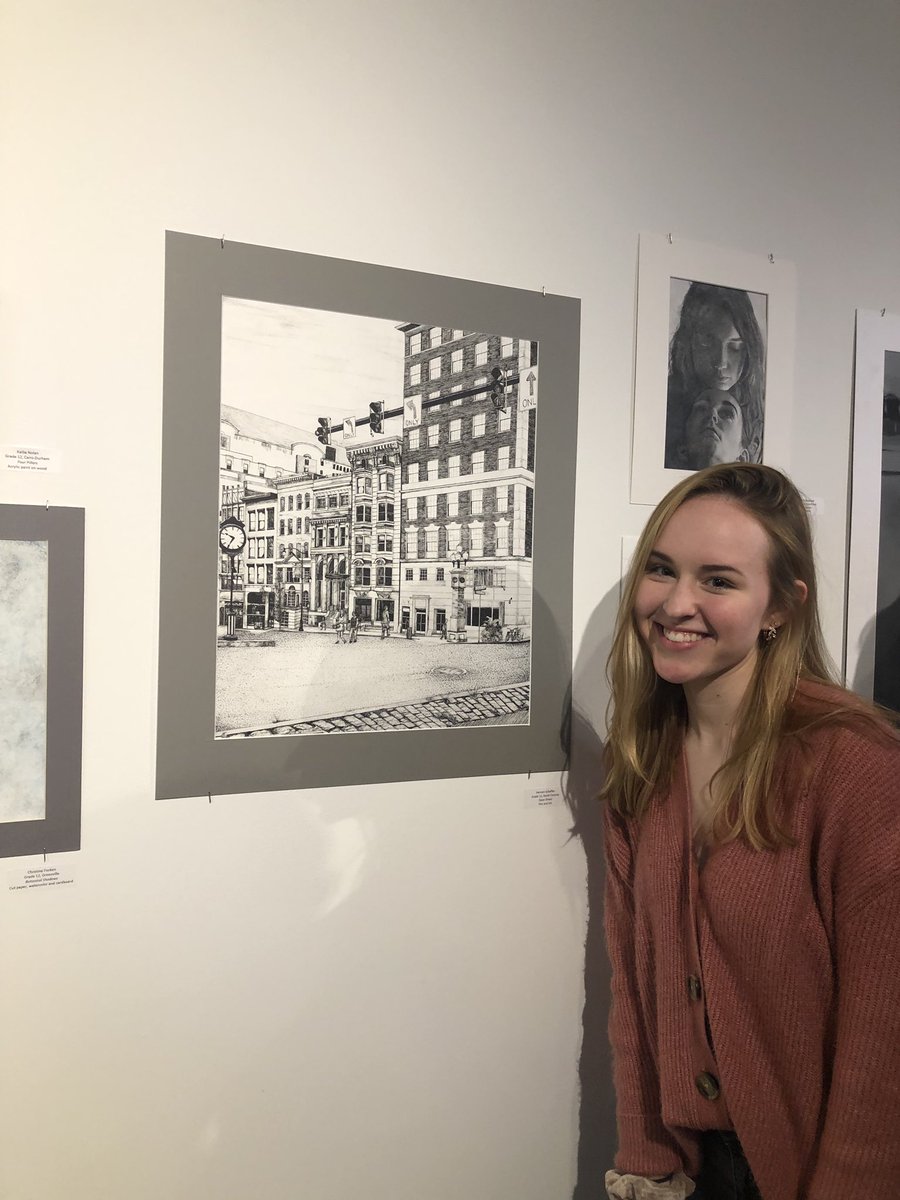 CluePics's tweet photo. The Capital Region High School Regional @albanycentergallery.  Fabulous display of high quality work!  We are so proud of our Shaker students! 
@Djosephcorr @KathleenSkeals @northcolonieart 
#shakerbisonartists  #youngartists #shakerhighschool #albanycentergallery #nccsart https://t.co/r07bOO1aqT