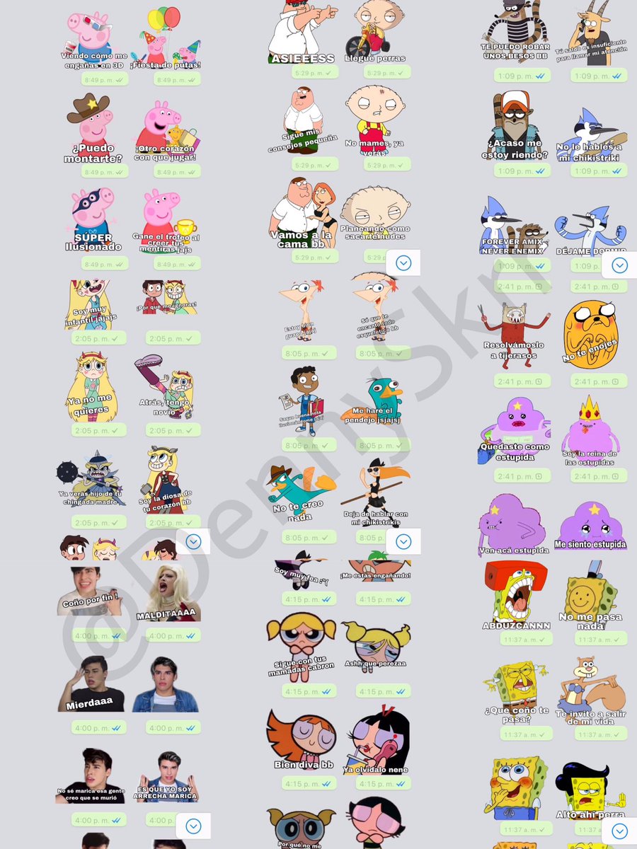 dennyalvarezz's tweet photo. ¡Hola amigos! ¿Quienes aún no tienen los stickers creados por mi persona? Rt y Fav para pasar las carpetas y cada uno de los stickers de una vez! https://t.co/eFwjQ4MrTF