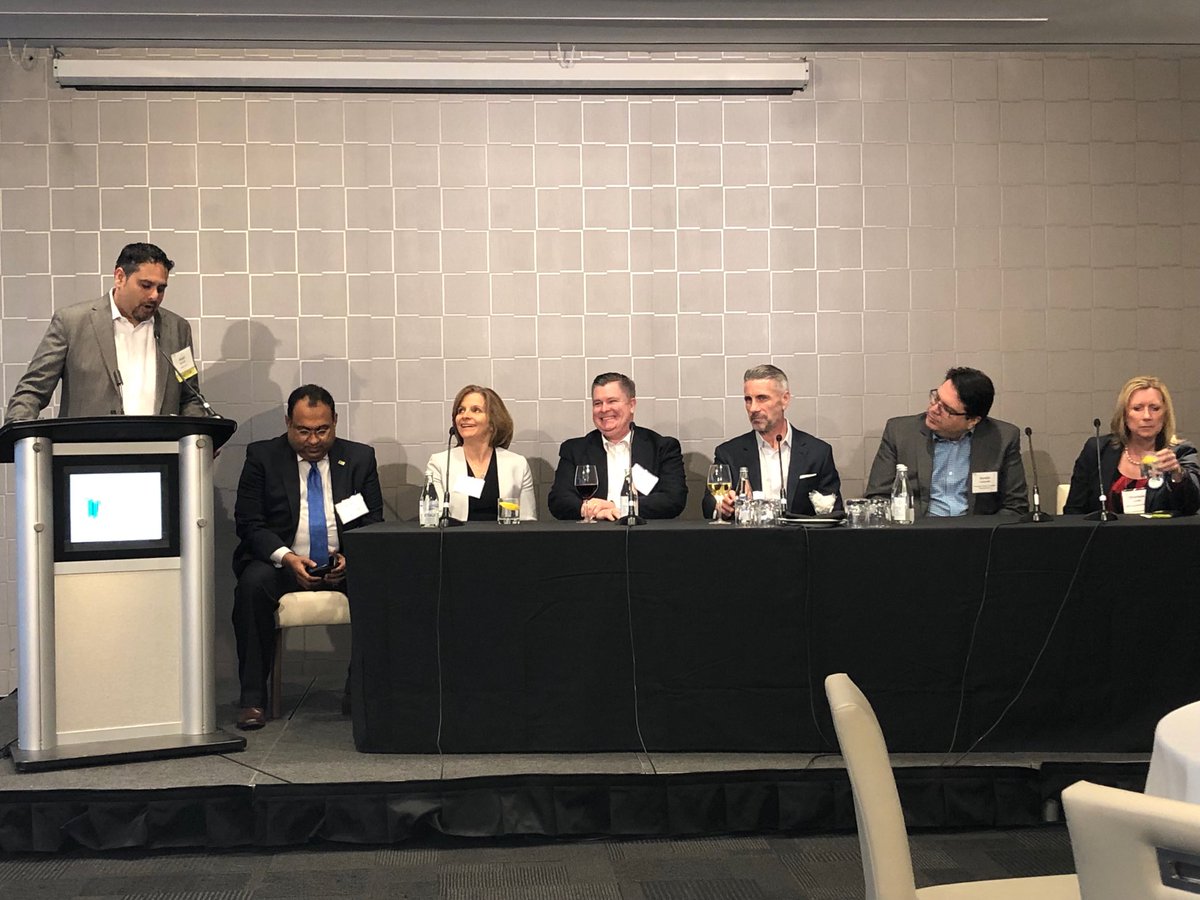 davidmcisaac's tweet image. Awesome evening with FEI and a panel of CFO’s that have made the leap to CEO ⁦@FEICanada⁩ #CFO #fei
