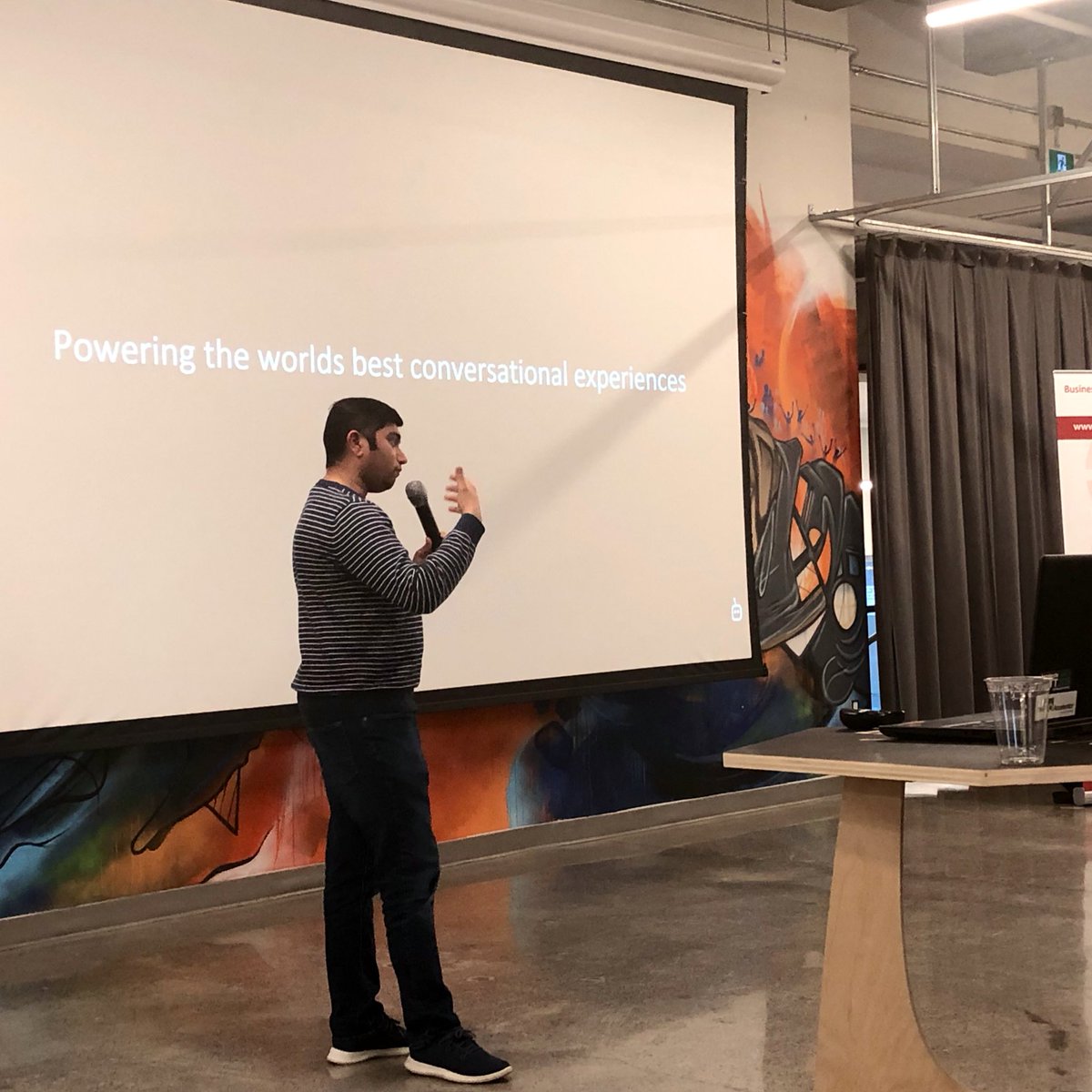 LeClairKatie's tweet image. Powering the worlds best conversational experiences, @botmock is an Ottawa scaleup company providing organizations the chatbot solution 🤖 

#IOAccelerator