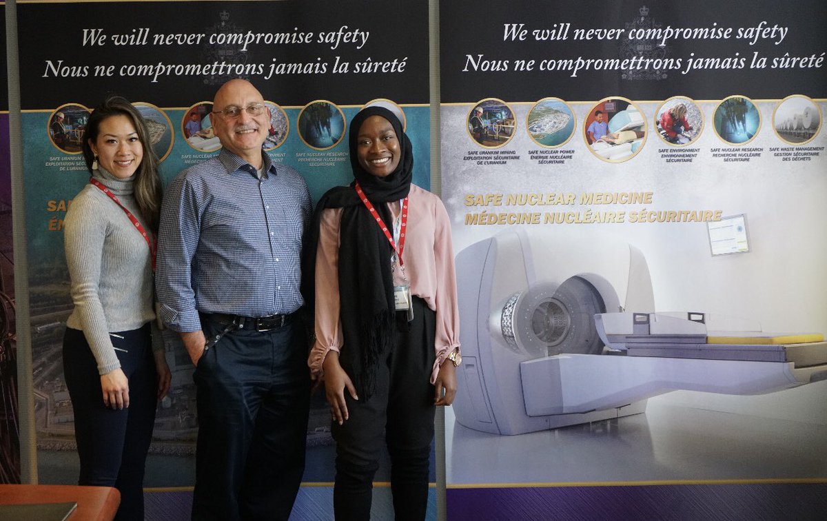 tat_11_2019's tweet photo. We were delighted to have brought #TAT11 to Ramzi Jammal, the Executive Vice-President and Chief #Regulatory Operations Officer at @CNSC_CCSN today! Ramzi is influential for his leadership in launching the first filmless #nuclear #medicine department in #Canada! https://t.co/ZciT6qCH8k