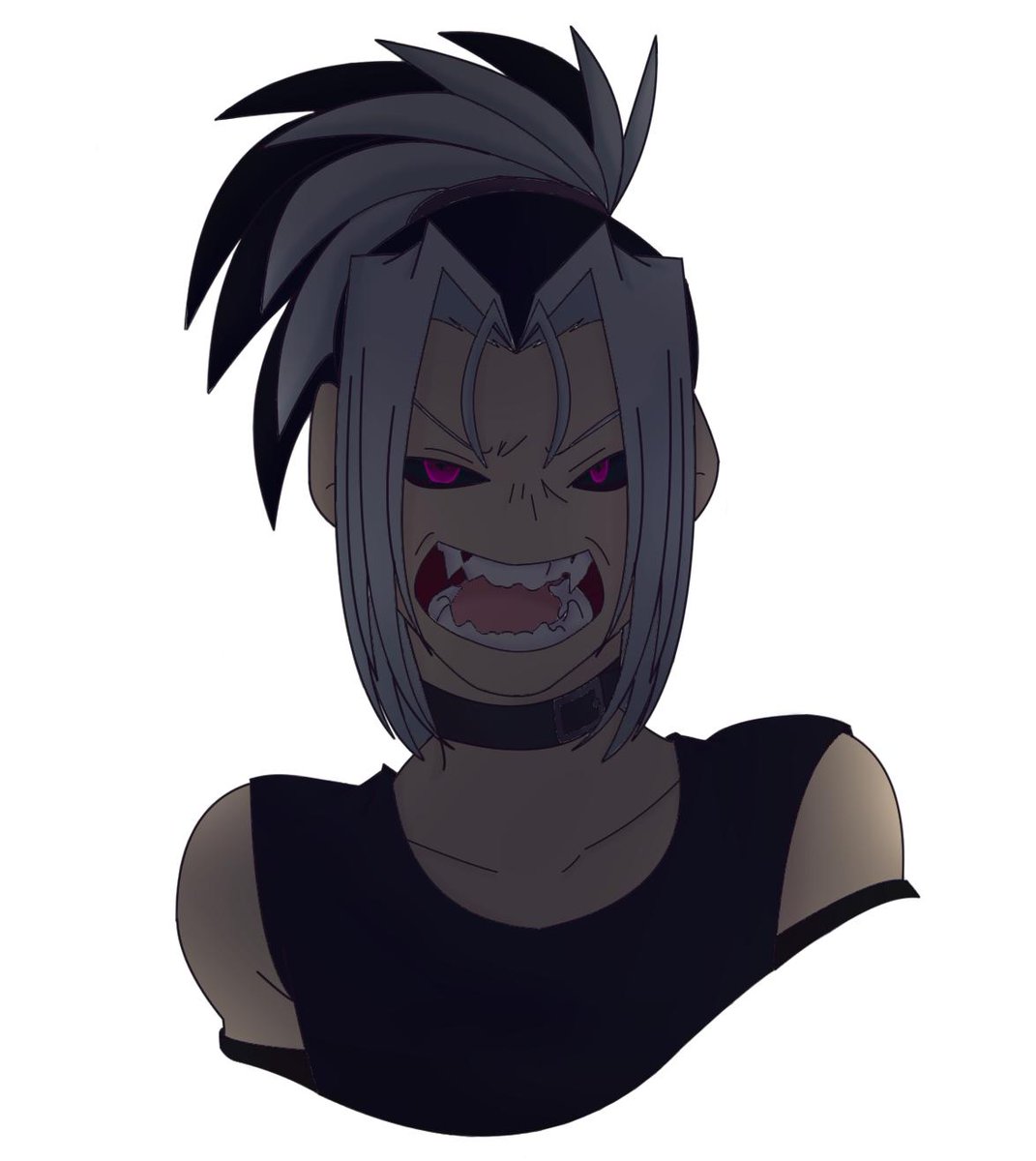 LadyDBZElle's tweet image. I used those expression charts on Tumblr and I wanted to draw one for my Oc, Kioshi! I might do another expression very soon. Maybe I should made his eye a bit of a glow effect but I&apos;m still practicing 

#MHAOC #DigitalArt #Expressionchart #Clipstudiopaint #Anger #profilepic