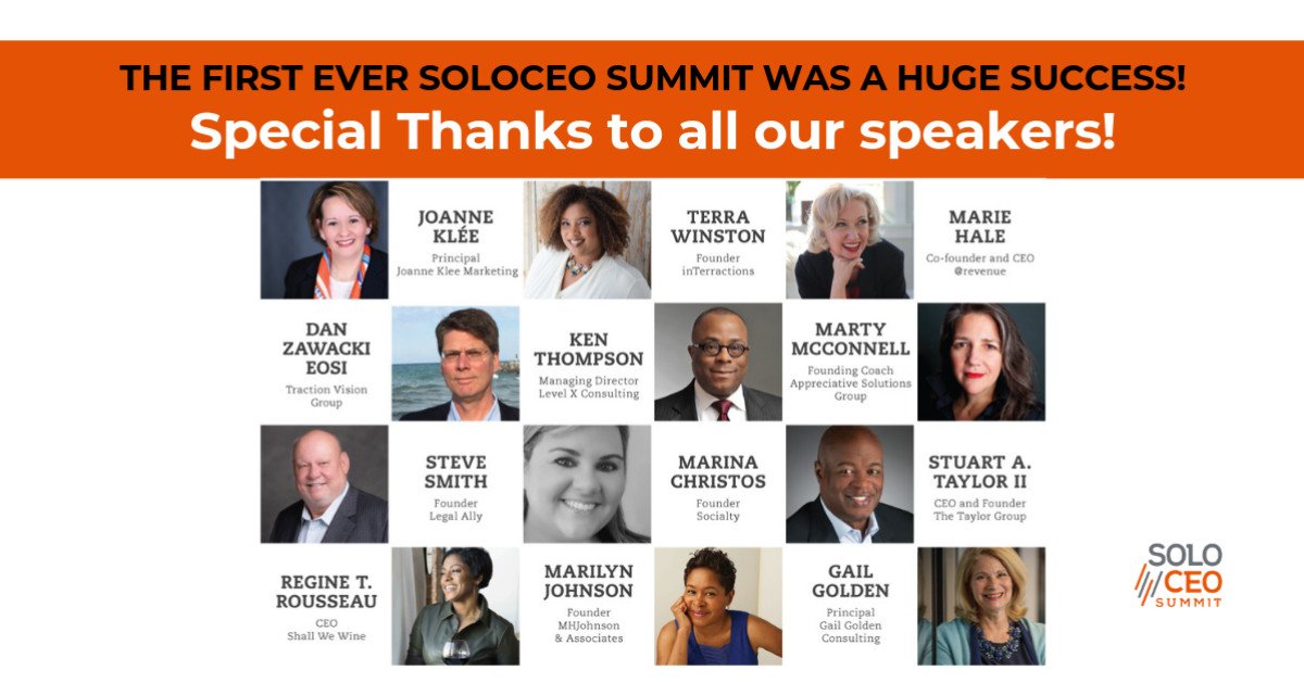 SoloCEOSummit's tweet photo. @soloceosummit #soloceosummit #solopreneur #entreperenuer https://t.co/zju2xPzKKD