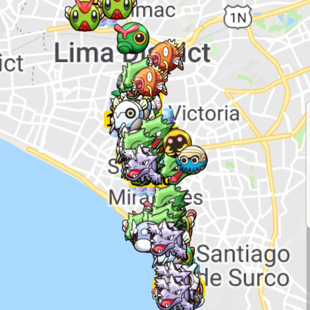 PoGoPeru's tweet photo. #MapaMisiones! Sales del trabajo o de clases? Tenemos más de 80 misiones reportadas hoy 4 de Abril! Más de 10 Nincada, 15 Scythers y muchos más! Prueba tu suerte con los shiny e IVs! 

Enlace: https://t.co/OCCQ9LnThy 🎯 https://t.co/A0OozjC7t2