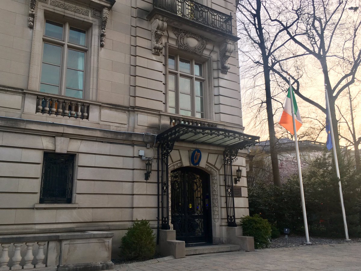 lisahfitz's tweet photo. Love this place it feels like home - The Irish Embassy - #TrinityOpenDayUS - learning more about my favorite university in the world. Ok yes I’m biased. ❤️🇮🇪🇮🇪❤️ https://t.co/dIuDybedEb