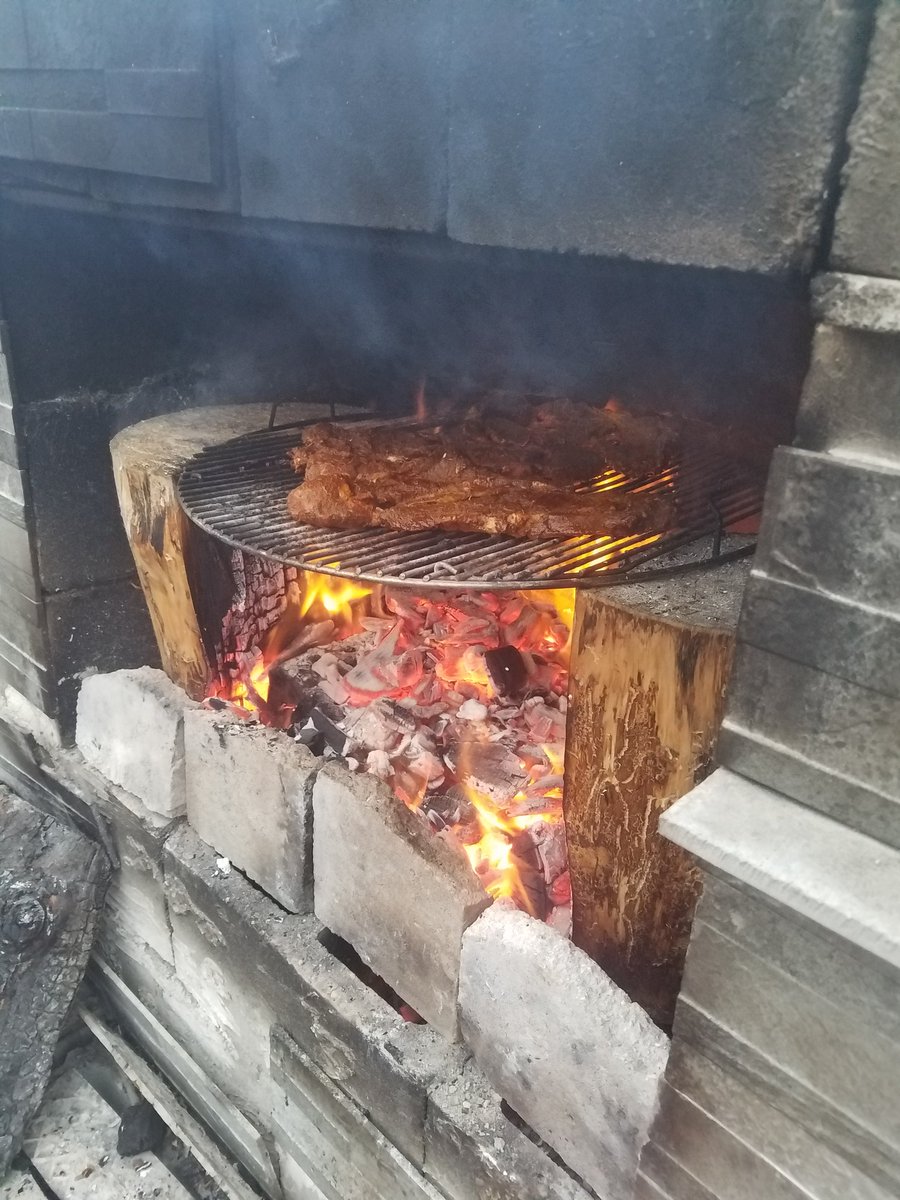 BSeabass98's tweet photo. No sun doesn't mean were still not gunna cook in the campfire https://t.co/1nw9norvOy