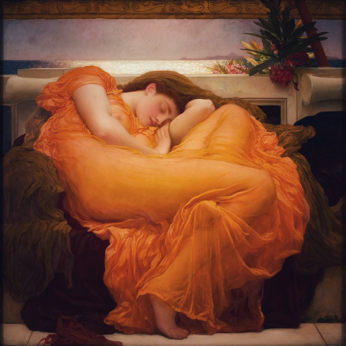 Asamsakti's tweet photo. #Art on Friday 

Frederic Leighton
Flaming June
1895
Museo de Arte
de Ponce
Puerto Rico

@LuciaTassan @___Diamonddust_ @ElieBautista @MayKingTea @SecretTSociety https://t.co/Frmatg1rLZ