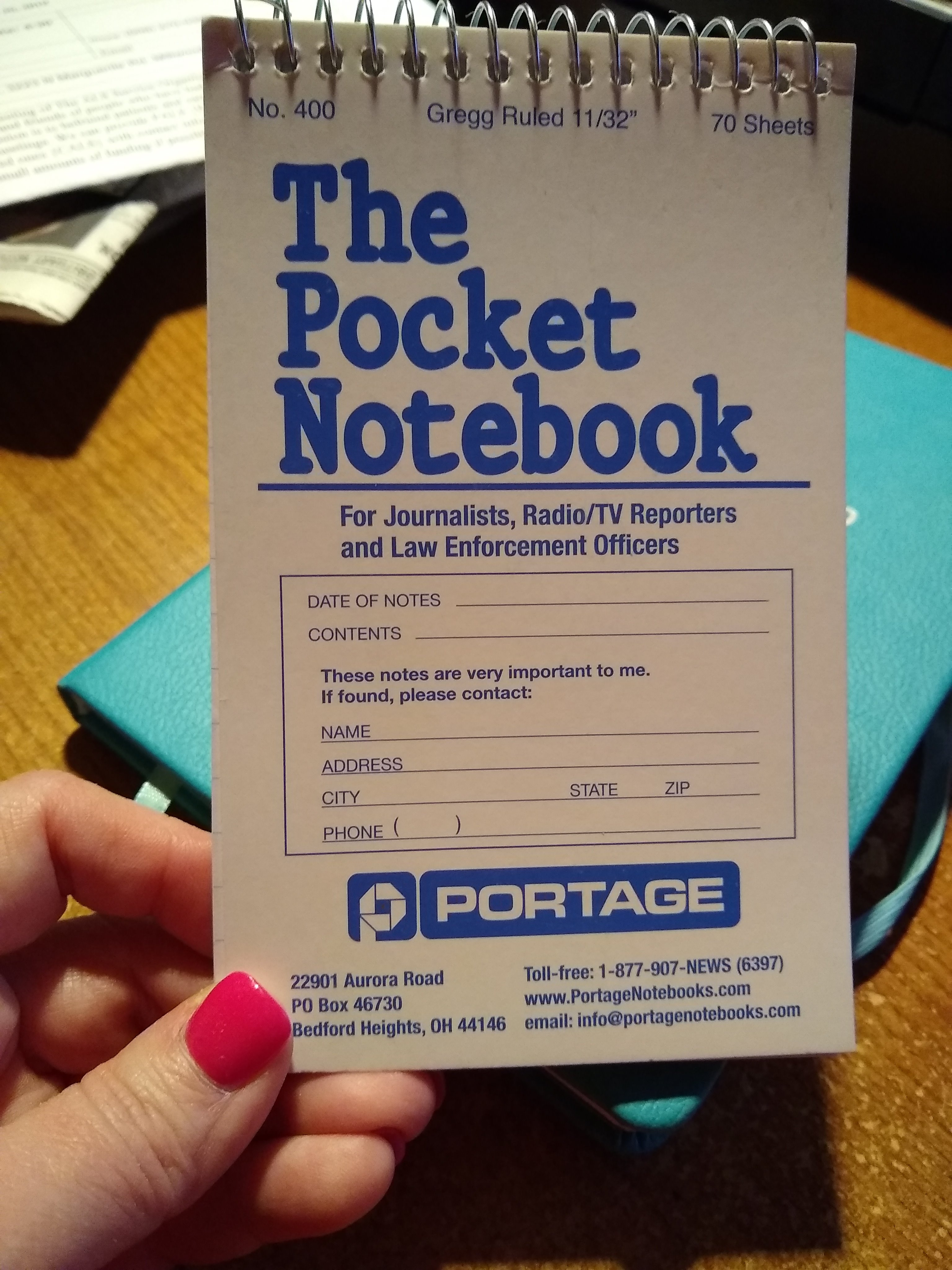 Sticky Note Tabs  Portage Notebooks