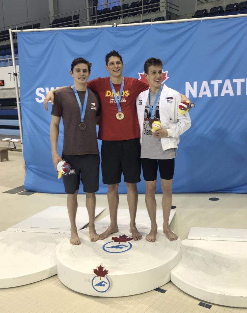 WHAT A RACE!! 🥈Montana Champagne finishes second with a personal best time of 4:21.40 in the 400IM at Canadian Swimming trials! 🏊‍♂️🐴🍾
