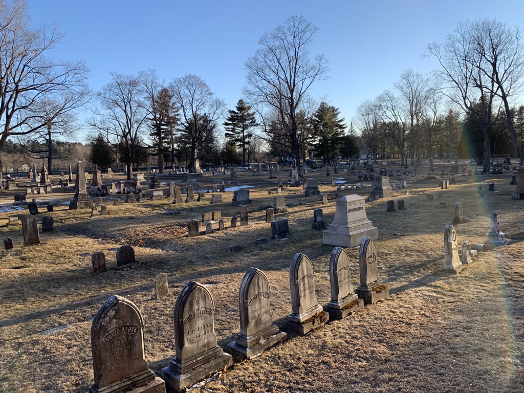 Our trip through Bangor continues. Next stop, the Mount Hope Cemetery, aka, the (temporary) home of Gage Creed’s burial. #PetSematary #StephenKing