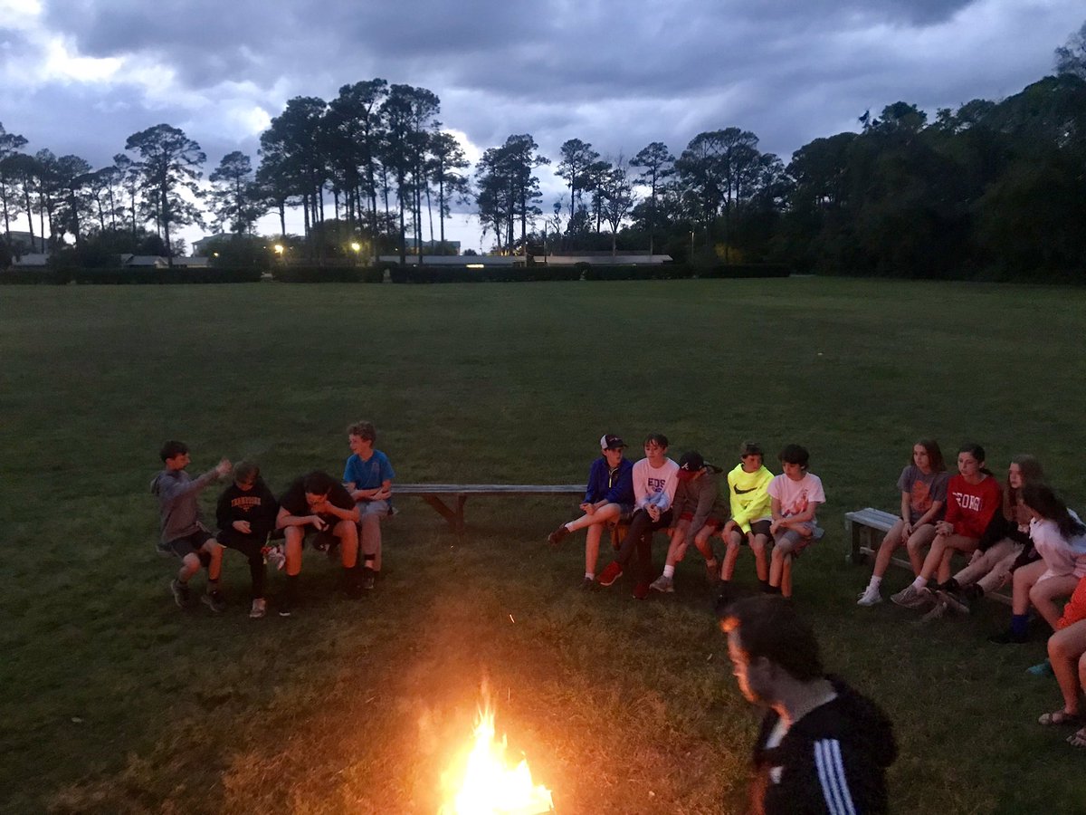 EDSAugustaTrips's tweet photo. Campfire time 🔥! #6EDS https://t.co/afSQaRlHDD