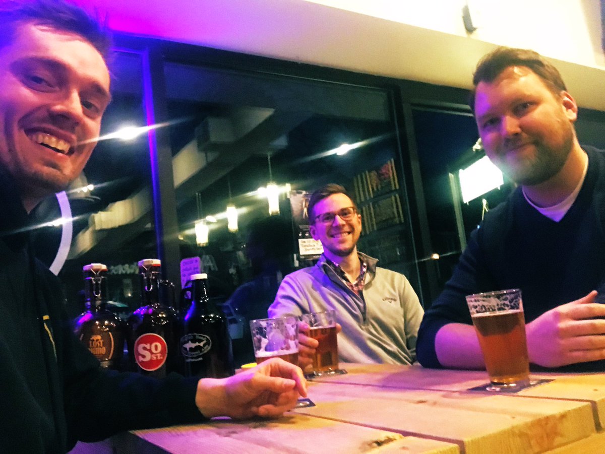 zombiezander's tweet image. Post podcast activities... straight to the local brewery. 🤤