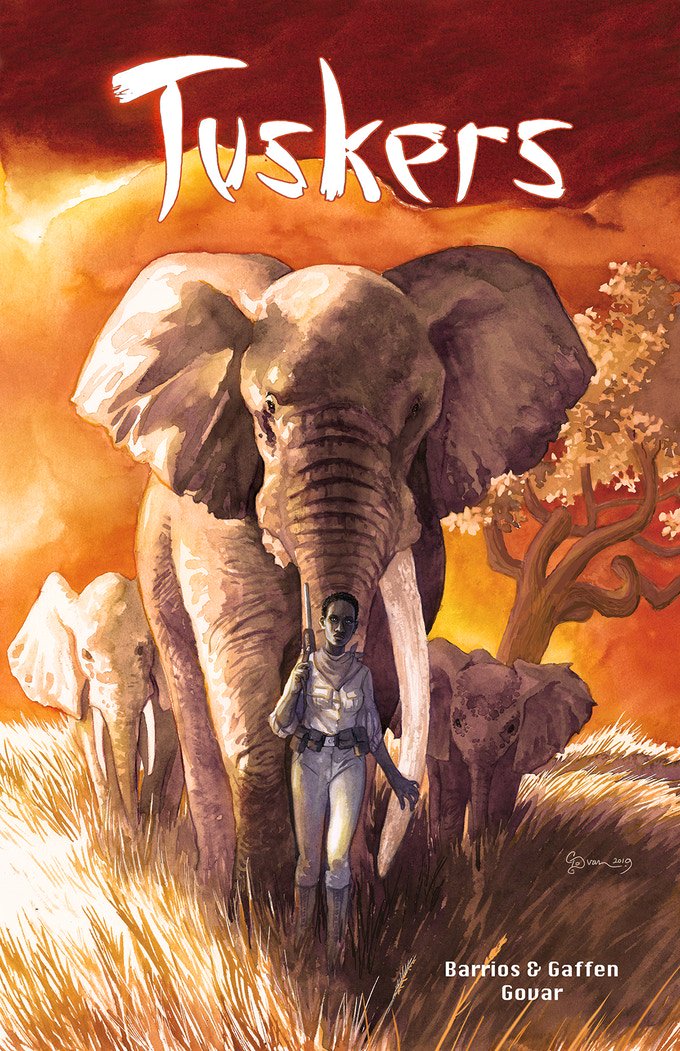 indie_comics's tweet photo. These pages are from Tuskers A #graphicnovel about a herd of orphaned African elephants that must escape their homeland as a vicious poaching militia chases them. It's a really unique #IndieComic it's already #FullyFunded with 6 fays left. #ReadThisComic
https://t.co/1FmTAIqiEk https://t.co/vk3L2zfMqo