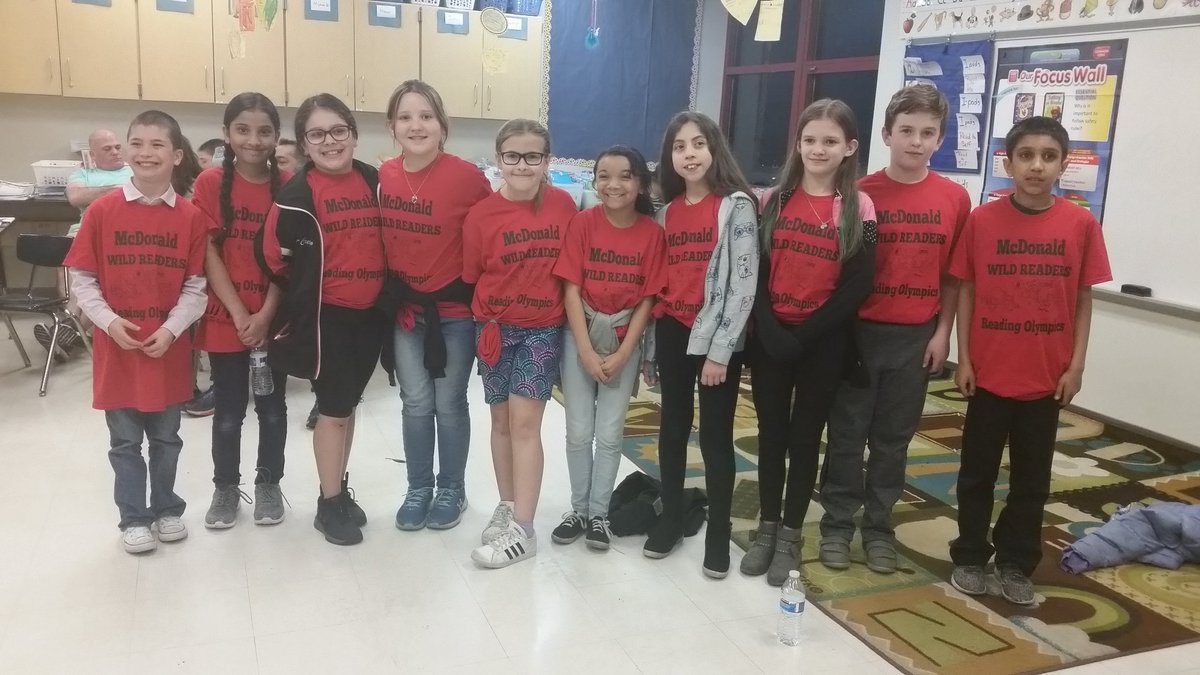 Proud to BE McDonald Bulldogs!!! #McDBulldogs #readingolympics