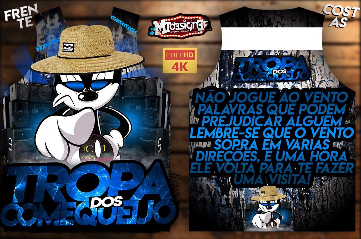 CMQJVR's tweet photo. Abadá está brabo quem quiser adquirir um apenas :
35$ com nome, vulgo ou apelido
30$ sem nome
#cmqjpracrl 🧀🐭 https://t.co/mMeKXkJ6rq