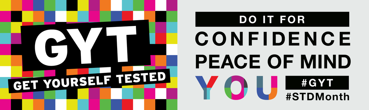 April is STD Awareness Month, and testing is an important step in preventing the spread of STDs. Get Yourself Tested!  Call 326-5629 to schedule a screening.