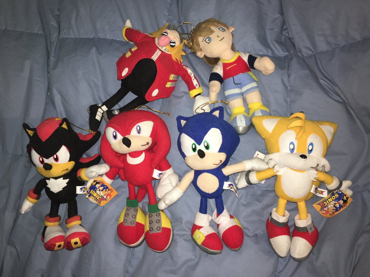 sonic x plush