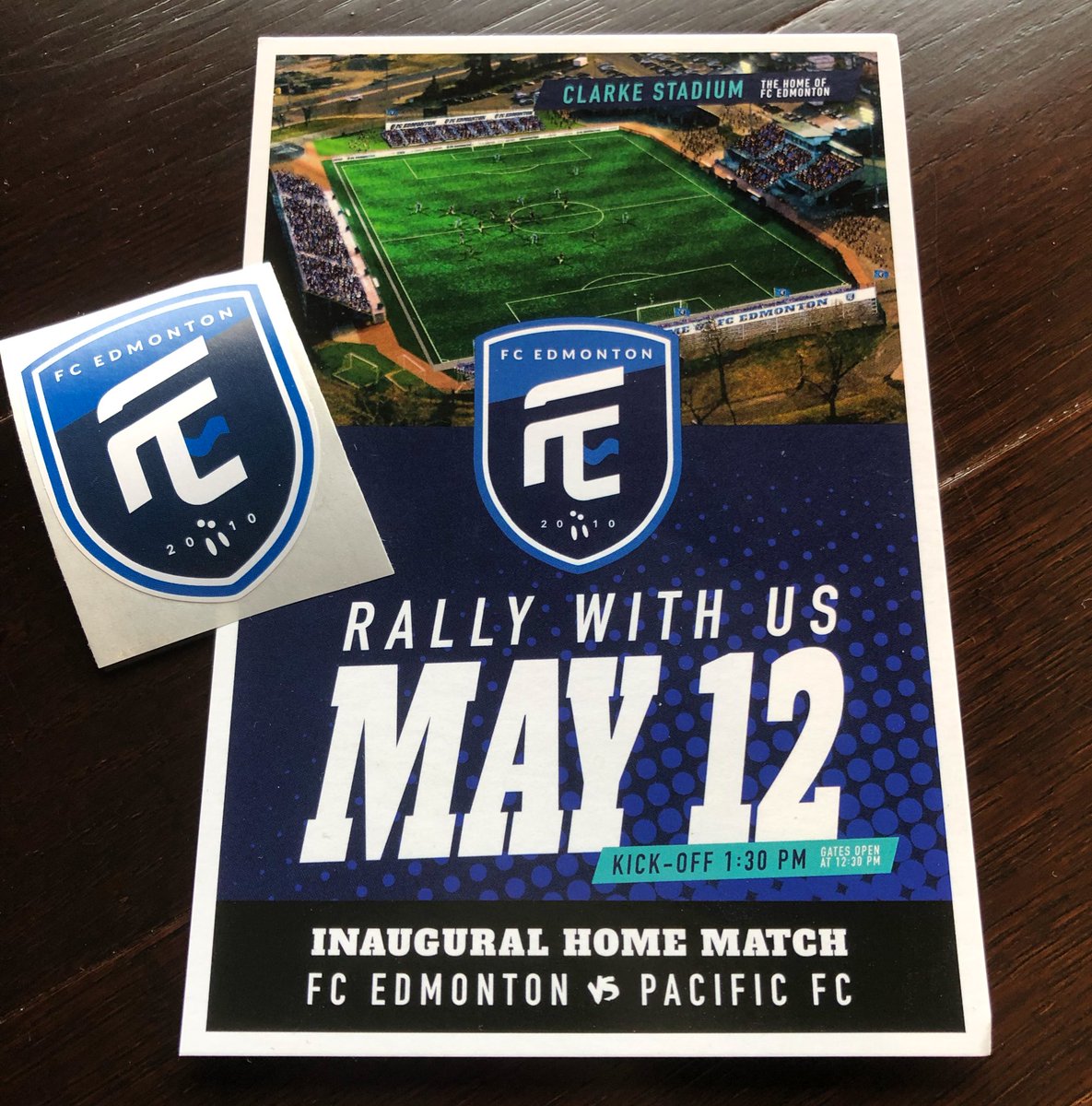 YEGTweetup's tweet photo. Who is going to #RallyWithUs on May 12th for @FCEdmontonNow inaugural home match! https://t.co/GXMmmFJLY7 #yeg #FCED #CanPL #yegevents #FCEdKits https://t.co/aYn05VWWFK