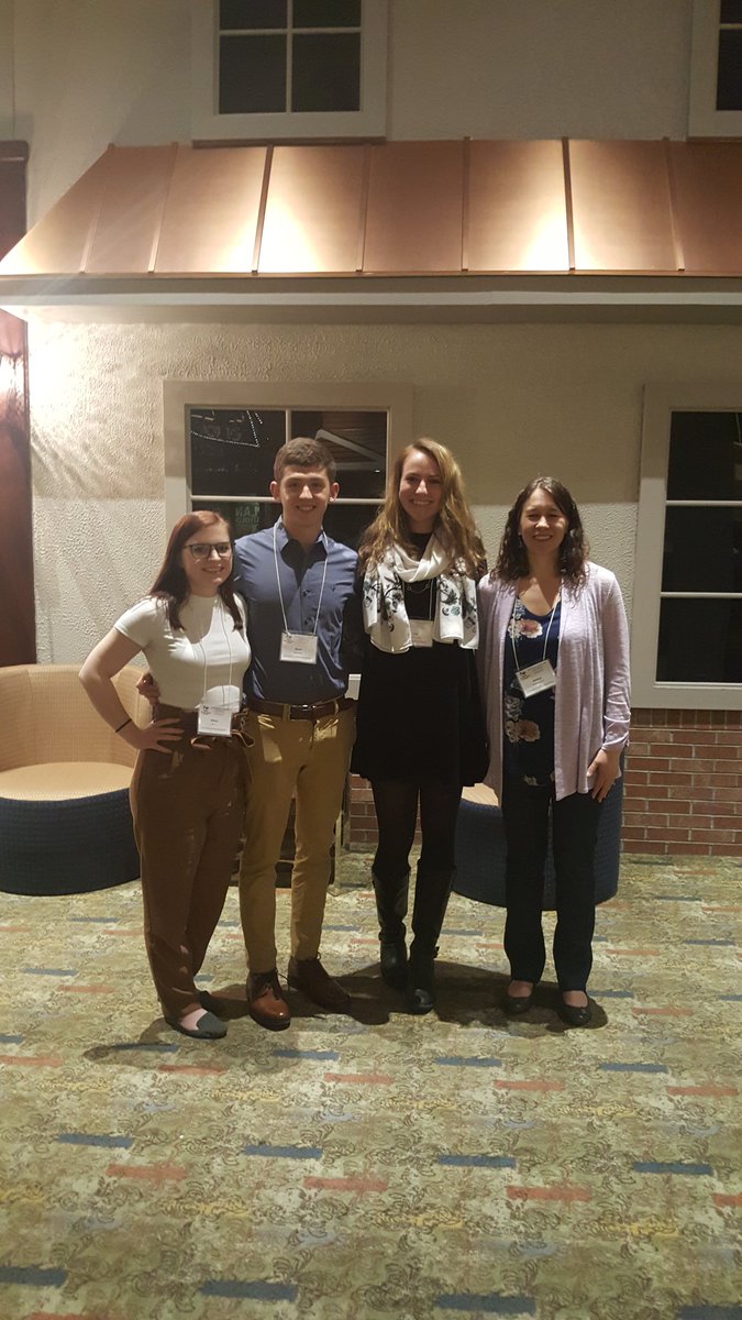 UNH plant pathology represents at APS  Northeast division meeting. <a href="/nolen_haley/">Haley</a> <a href="/lizamaydg/">Liza DeGenring</a>