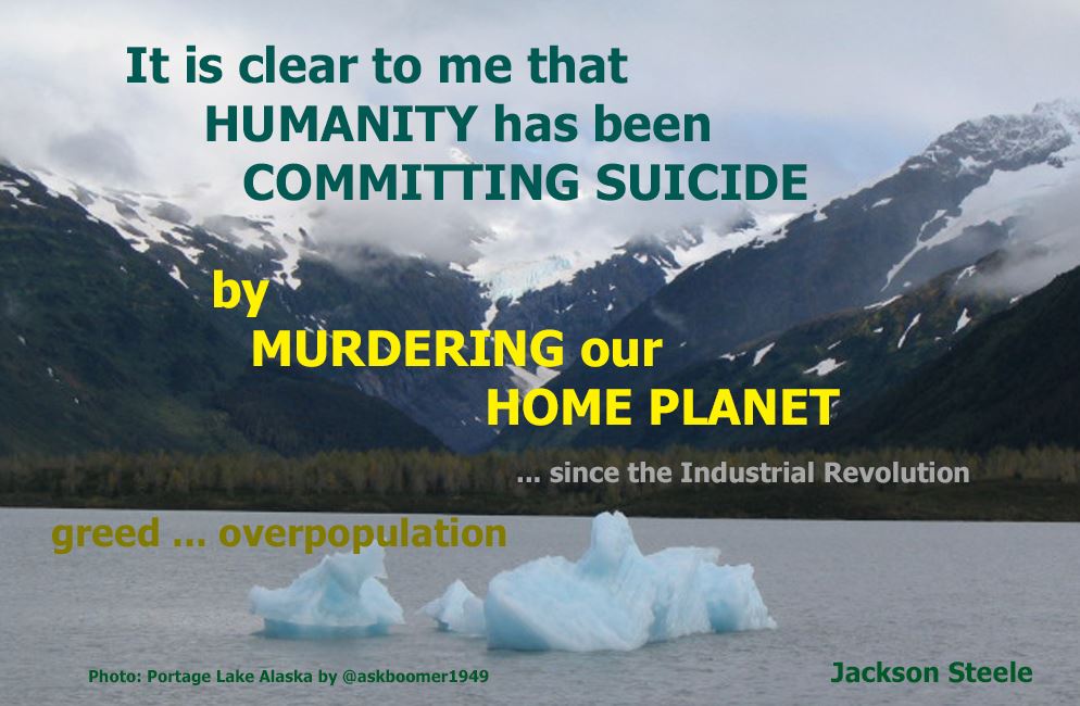 askboomer1949's tweet photo. Humanity Committing Suicide

#GOPLiesAboutGlobalWarming #GOPLiesAboutClimateChange #GOPLies #GOPRapeEarthParty #GlobalWarming #globalwarming #ClimateChange #climatechange #weatherkills #climatekills #globalwarmingisgenocide 
#NoDINO #MurderingEarth #HumanStupidity #HumanGreed https://t.co/uNgzY5ZO3M