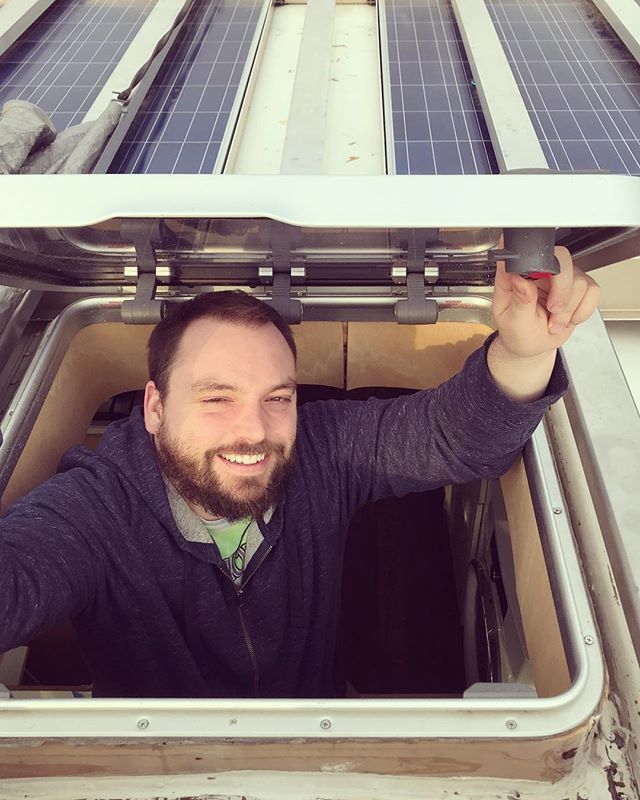 sasquatters's tweet photo. We FINALLY took measurements for the counter tops today! We are so glad it’s finally spring and we can get working again. Did a thorough check of everything to see how it handled the winter and everything looks as it should! #Sasquatters #skooligans #sko… https://t.co/tVShTGAUFh https://t.co/QBpNrlvOhI