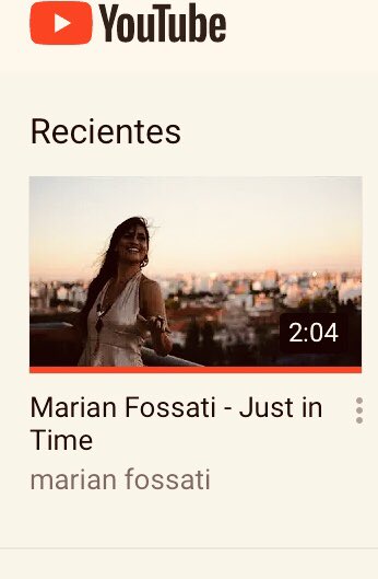 marianjazz's tweet photo. Just In Time. Marian Fossati https://t.co/f2Q3ptsb4r vía @YouTube
Lanzamiento nuevo video! Ya disponible en mi canal https://t.co/ZFdc4fUihY