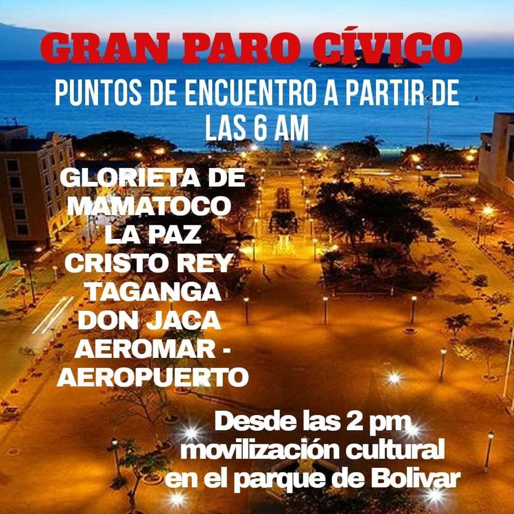Llamar paro cívico al intento de secuestro de la opinión de una ciudad por cuenta de los problemas judiciales de sus dos últimos alcaldes es cínico!