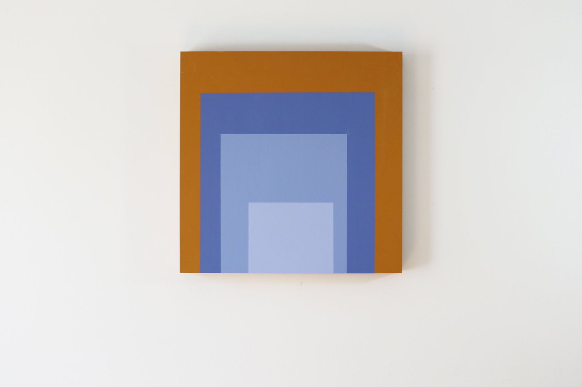JazyJohns's tweet photo. Mexico Series: Oaxaca 1, oil on panel, 16”x16” #artist #hardedgepainting #abstractpainting #geometricabstraction #abstractart #abstractimpressionism #abstractimpressionist #abstractartist #abstractartists https://t.co/GCjiH4IcbK
