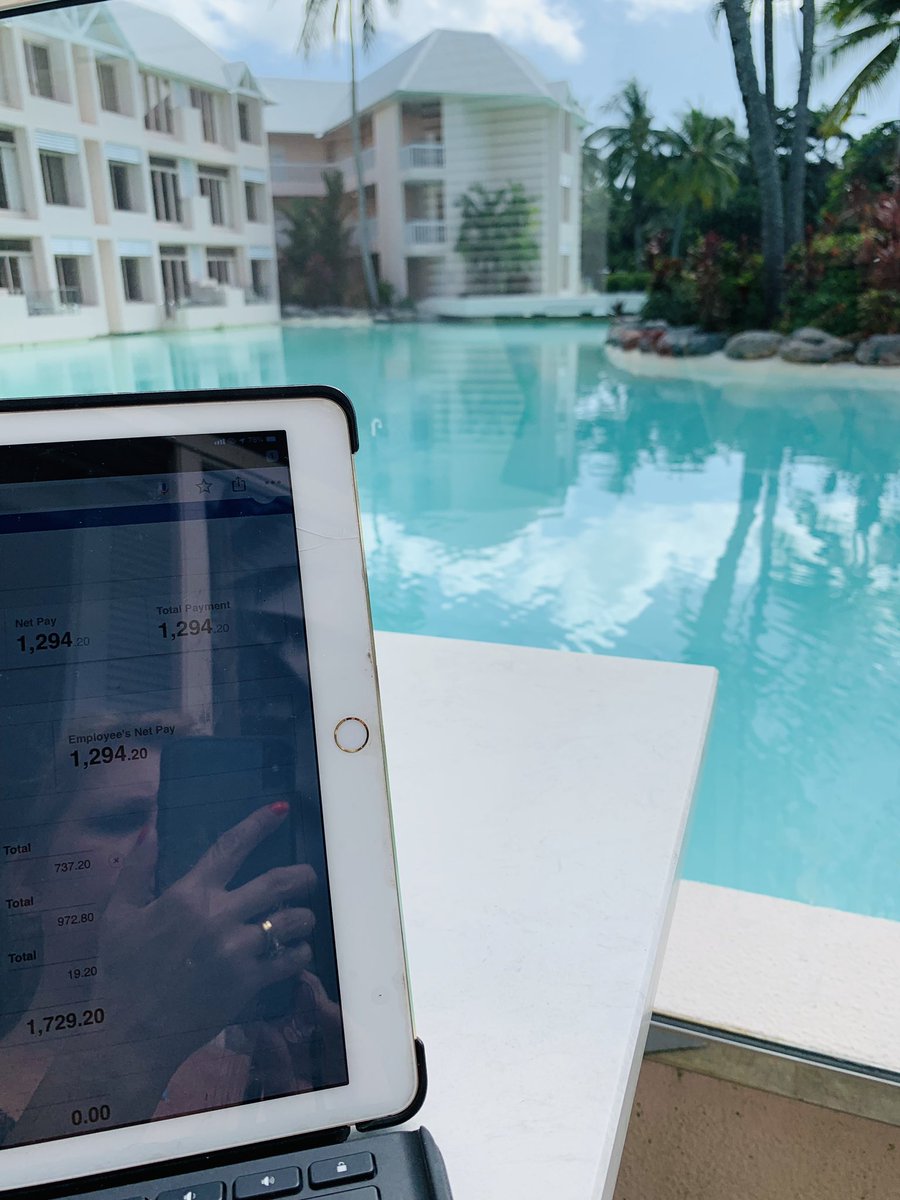 If you have to work, it’s a pretty good location.  #RBXchange #PortDouglas #DigitalNomad <a href="/ReceiptBank/">RB</a>  <a href="/Xero/">Xero</a>