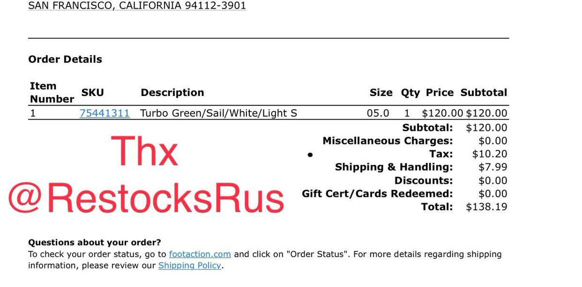 RestocksRUs Success tweet media