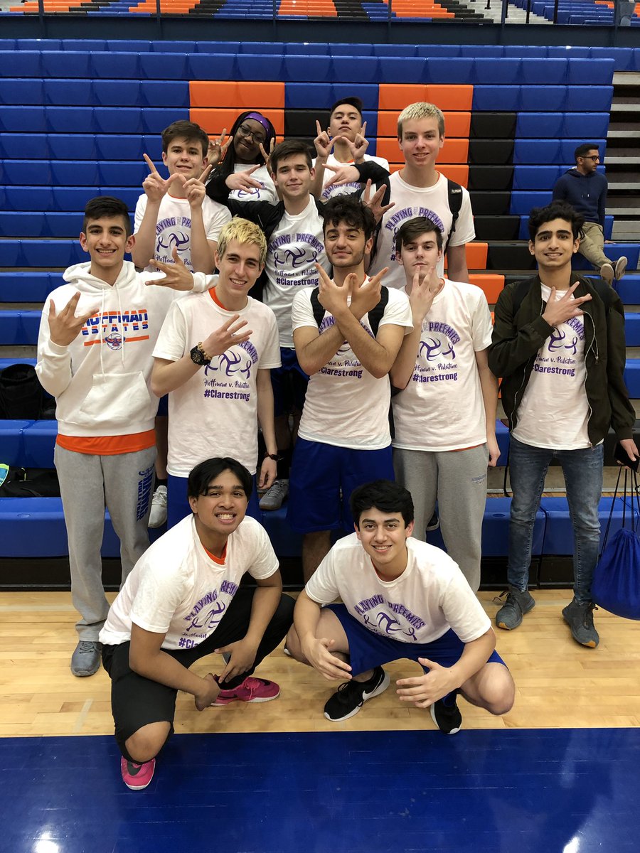 MsALongmore's tweet photo. Congrats go out to the JV @HEHSVBallBoys guys on a big win over Palatine tonight! 4-1 and ready for the home invite Saturday! #hoffmanhawks #finishingstrong #playingforpreemies https://t.co/i0vsMWgFPp