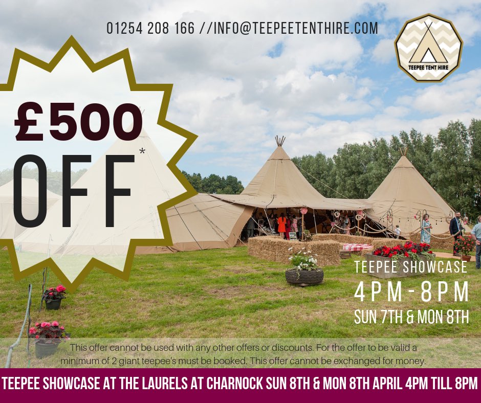 Teepee Tent Hire tweet media