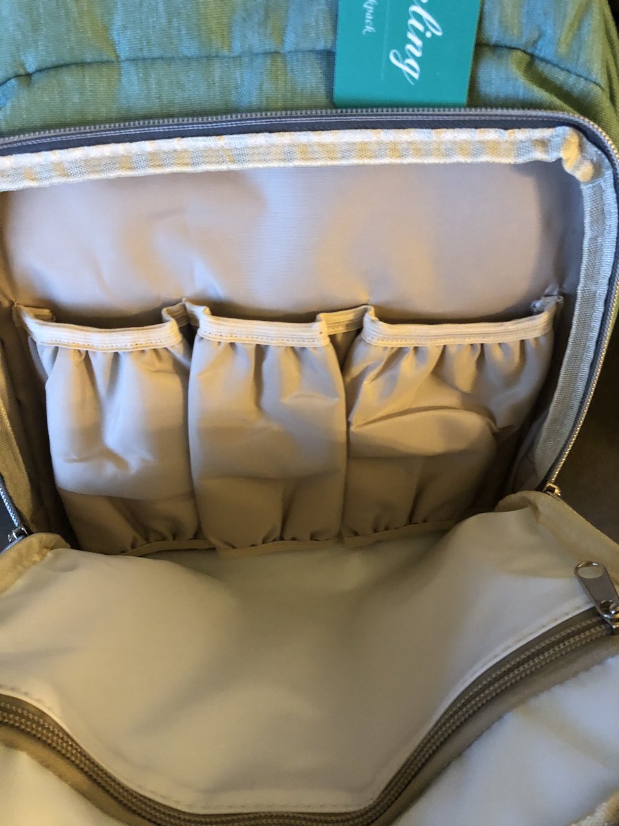 The_ReviewMan's tweet photo. After a long time the old diaper bag finally died. After seeing one of our friends have a bag like this and liking it we started to search online. Ended up getting this company. Looked good and the inside was water proof and was cheaper in price. Got it at https://t.co/xg7Gg3xrtE https://t.co/NrZXrTRKee