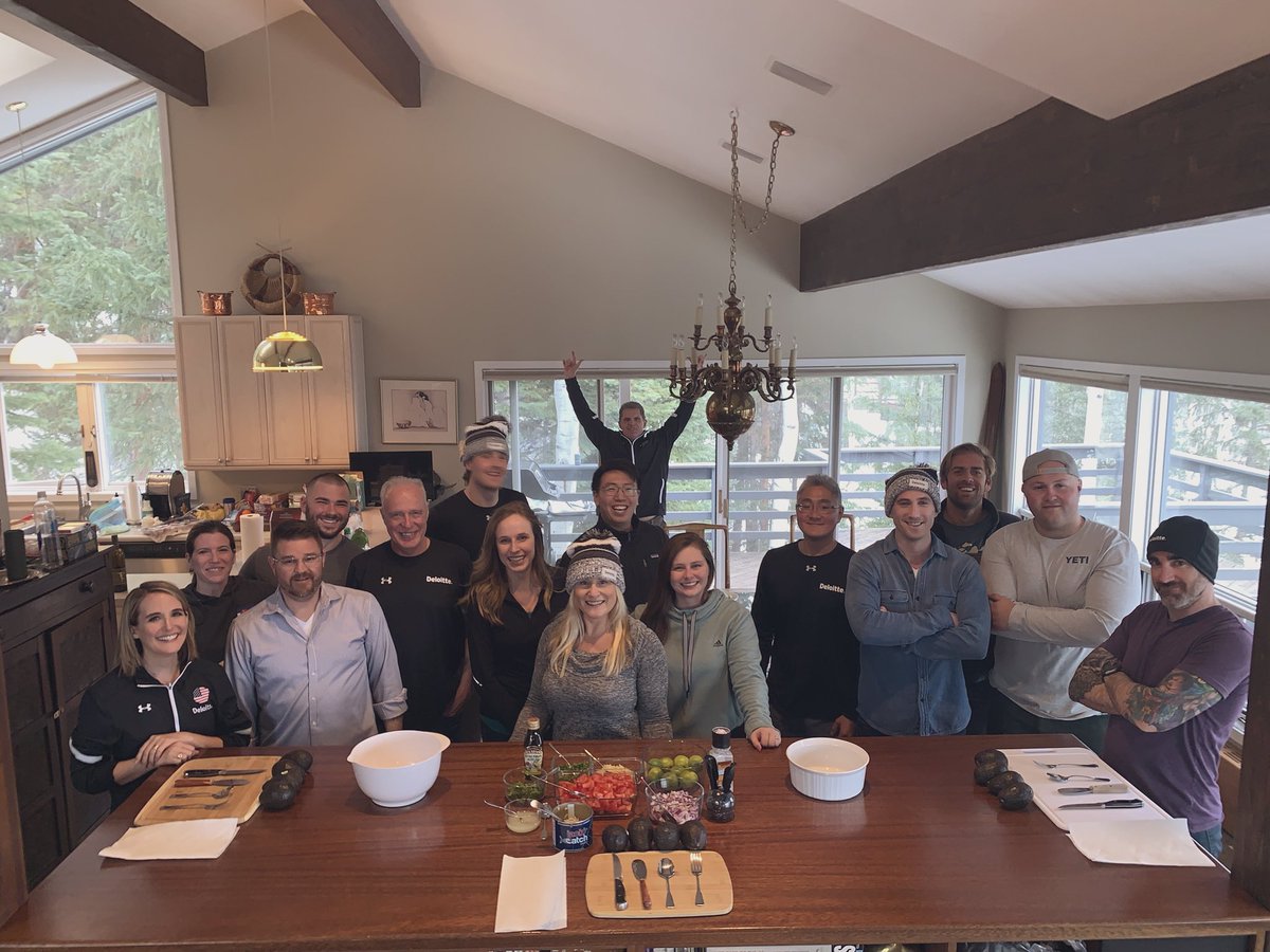 lifeatdeloitte's tweet photo. Closing out our coverage of the #NDVWSC with our annual @DeloitteGov volunteer #guac competition! It dates back to 2009 and we look forward to it every year, as #DeloitteSupports these Miracles on the Mountainside with our partners at @DAVHQ and @Sports4Vets. https://t.co/K09oKQajZP
